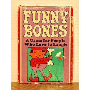 Vintage Funny Bones Card Game Parker Brothers 1968 Complete!